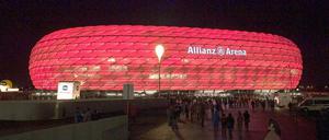 Das rote Raumschiff ist gelandet.