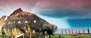 Tätern auf der Spur. In "The Act of Killing" stellen Mitglieder indonesischer Todesschwadrone die eigenen Taten nach - hier etwa als Musical.