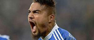 Beim Barte Boatengs. Schalke dreht das Spiel gegen Bremen, vor allem auch dank Kevin-Prince Boateng.