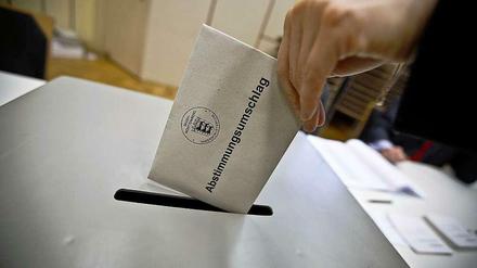 Das Volk entscheidet. 