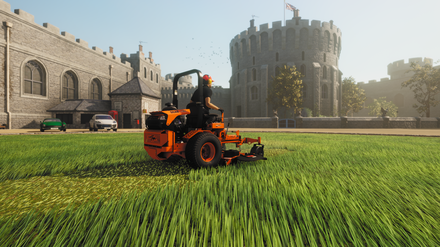 „Lawn Mowing Simulator“ heißt das Computerspiel für PCs und die X-Box, das genau das bietet, was sein Name verspricht.