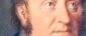 Jean Paul. 1823 gemalt von Lorenz Kreul, aus Privatbesitz.