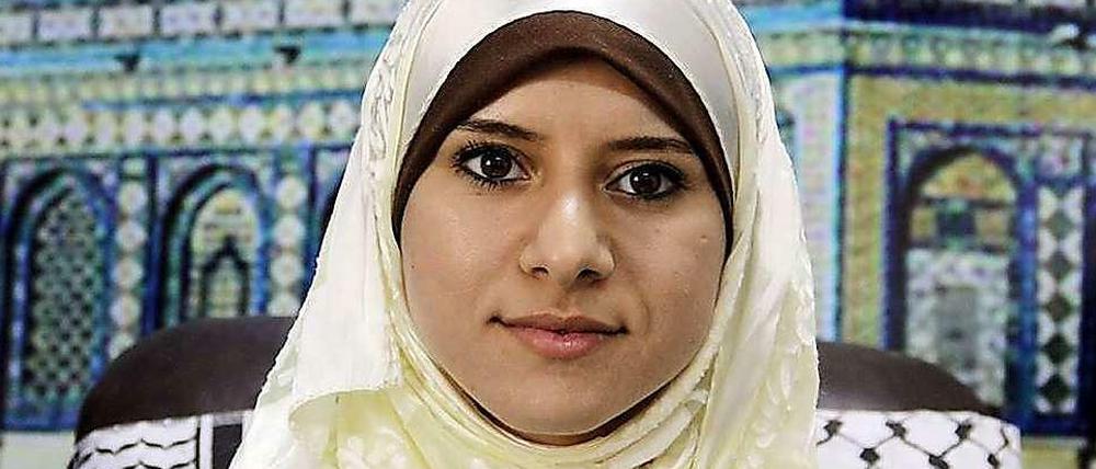 Neue Hamas-Sprecherin Israa al-Mudallal: Dialog gen West