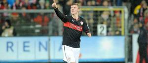 Oiner von do. Timo Werner, Stuttgarts 17 Jahre junge Identifikationsfigur.