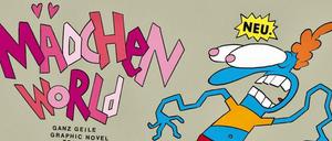 Wir auf der Comicmesse signiert: Fils neues Buch "Mädchenworld".