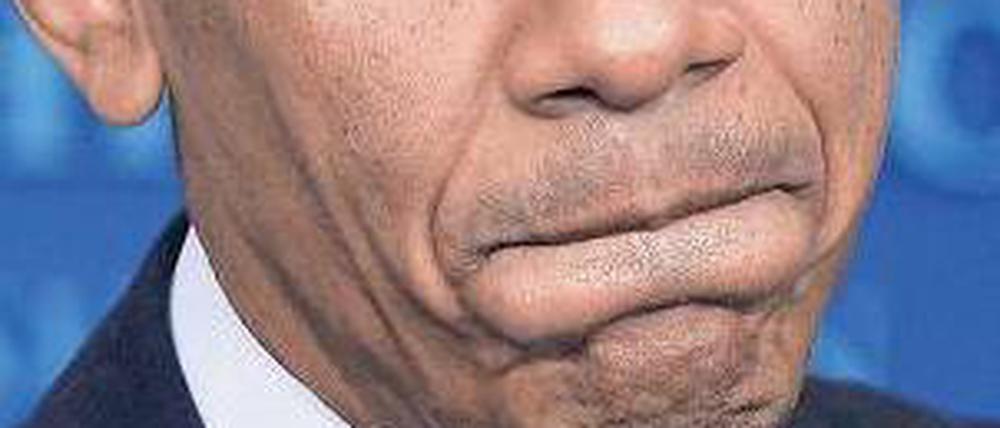 Sorry. US-Präsident Obama übernimmt die Verantwortung. Foto: Mandel Ngan/AFP