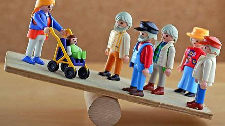 Etwas ist schief. Werden die Jüngeren benachteiligt?