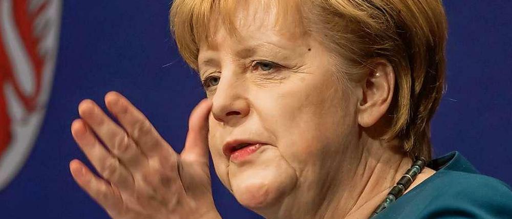 Kanzlerin Angela Merkel: Alles scheint möglich.