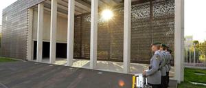 Und das wäre Ihr Anblick gewesen. Das Ehrenmal in Berlin wurde 2009 eröffnet.