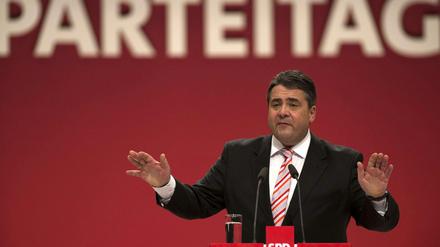 Ist Parteichef, will Parteichef bleiben: Sigmar Gabriel.