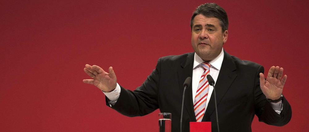 Ist Parteichef, will Parteichef bleiben: Sigmar Gabriel.
