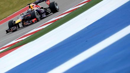 Nicht zu schlagen. Sebastian Vettel setzte sich auch in Austin durch. 