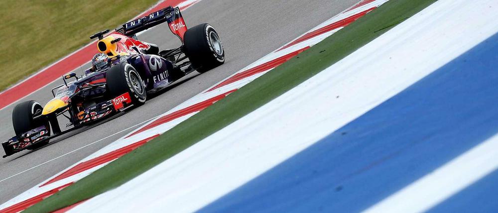 Nicht zu schlagen. Sebastian Vettel setzte sich auch in Austin durch.
