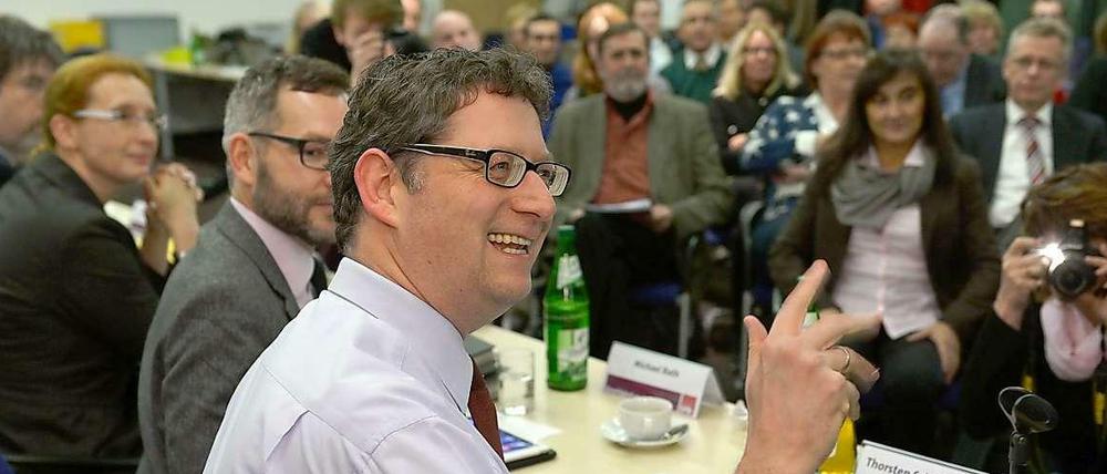 Thorsten Schäfer-Gümbel bei SPD-Landesparteirat in Hessen