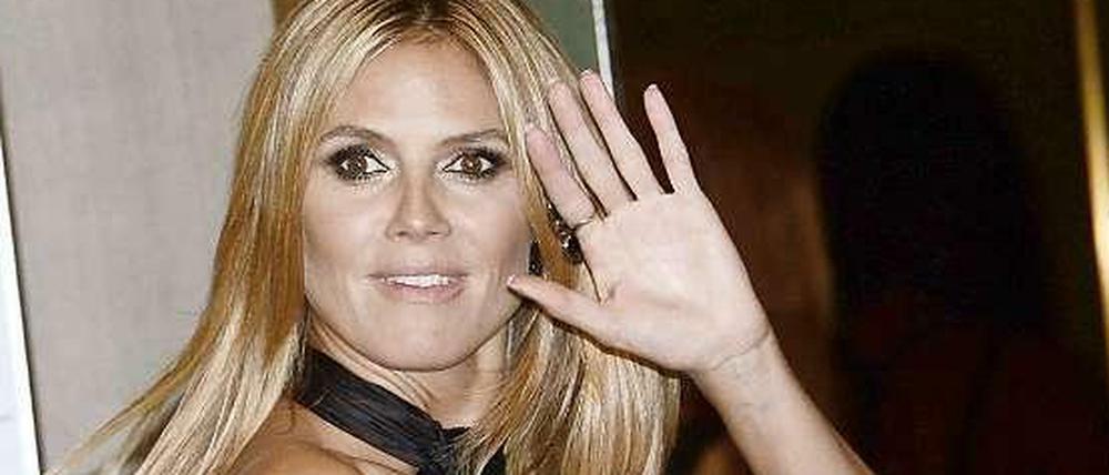 Model und Entertainerin Heidi Klum war vor zwei Wochen mit einem Fernsehteam in der Humboldt Universität erschienen.