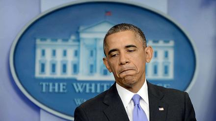Barack Obama hat momentan wenig zu lachen.