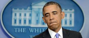Barack Obama hat momentan wenig zu lachen.