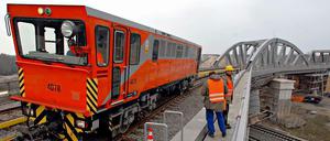 Immer wieder Gleisdreieck. Die Arbeiten sind noch nicht vorbei. 