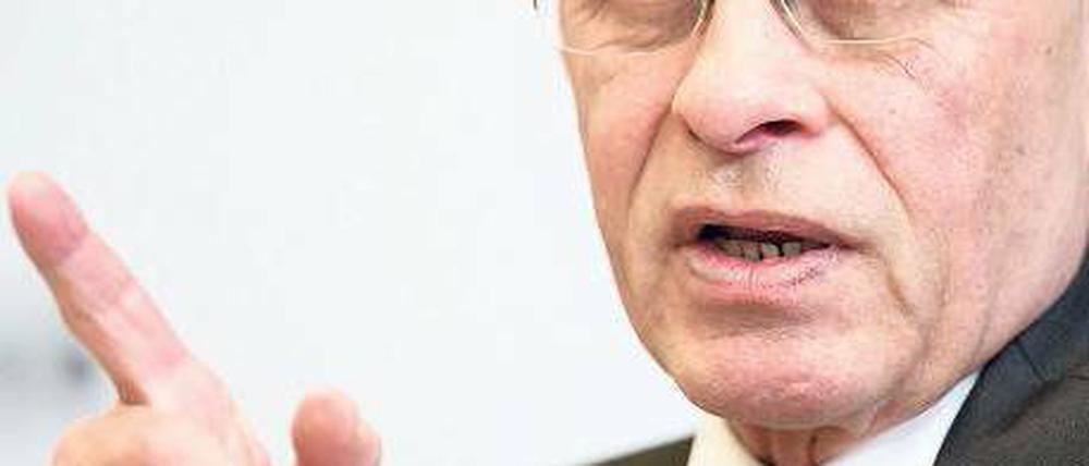 Der Wert der Arbeit ist für Berthold Huber „die zentrale gesellschaftliche Frage“. Foto: dpa