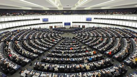 EU-Abgeordnete im Plenum in Straßburg