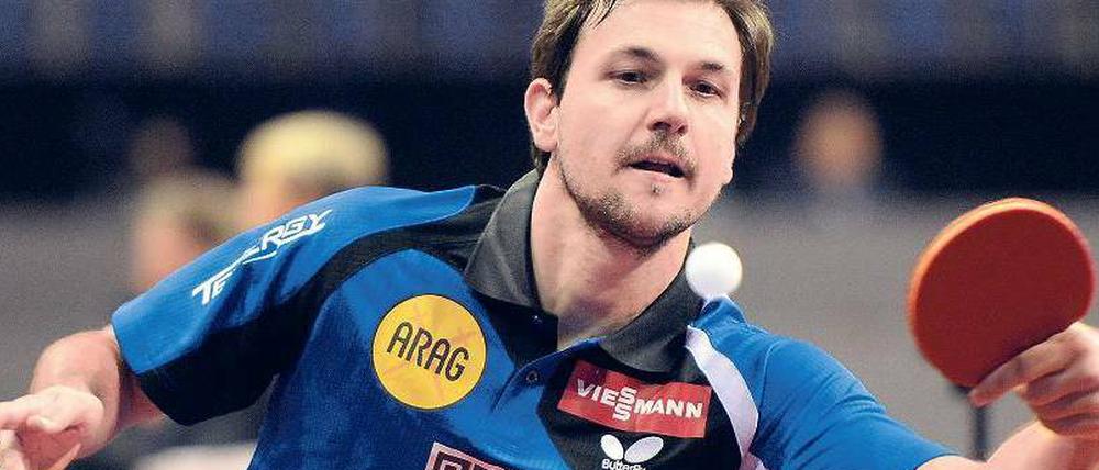 Timo Boll steht bei den German Open in Berlin im Halbfinale.