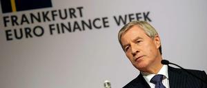 Aufgebracht: Deutsche-Bank-Chef Jürgen Fitschen