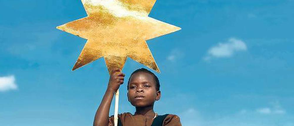 Mit diesem Plakat wirbt das Kindermissionswerk momentan für seine Spendenaktion.