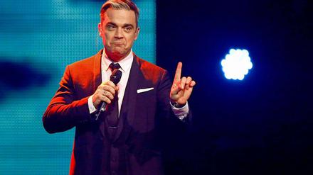Lange nicht aufgetreten. Im Mai nächsten Jahres kommt Robbie Williams endlich wieder zum Konzert nach Berlin. 