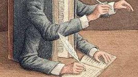 Abbildung der Gebrüder Goncourt.