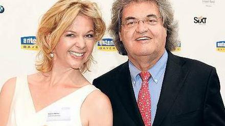 Gegenwind. Valerie Weber, Programmdirektorin von Antenne Bayern (neben Helmut Markwort), soll WDR-Hörfunkdirektorin werden – wenn es nach Tom Buhrow geht. Foto: Imago