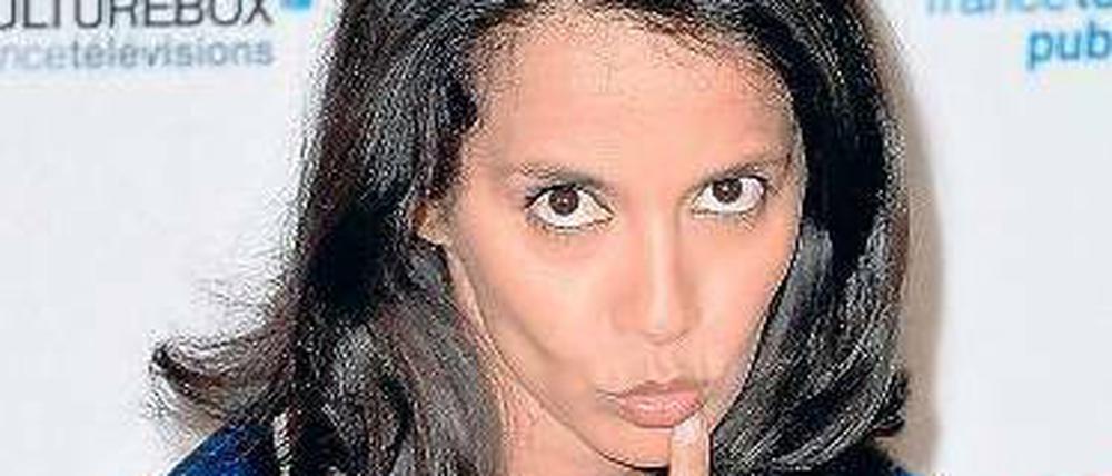 Moderatorin Sophia Aram.
