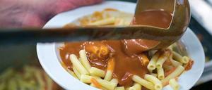 Mahlzeit für Schüler. Was mehr kostet, soll auch besser schmecken.