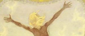 Pin-up der Jugendbewegung. Sein „Lichtgebet“ vermarktete der Maler Hugo Höppener auch auf Postkarten. Er schloss sich 1932 der NSDAP an.