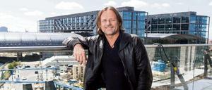 Jute Lage, würde der Berliner sagen. Wer aus dem Hauptbahnhof stolpert, landet gleich im Amano-Hotel von Ariel Schiff an der Europa-City. Das Foto entstand auf der Dachterrasse.