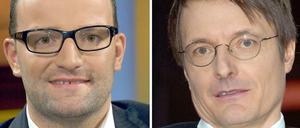 Jens Spahn (CDU) und Karl Lauterbach (SPD).