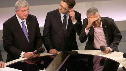 Koalitionssuche in Hessen vor dem Abschluss: alles deutet auf Schwarz-Grün hin.