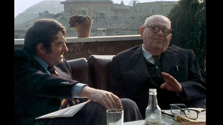 Claude Lanzmann und Benjamin Murmelstein