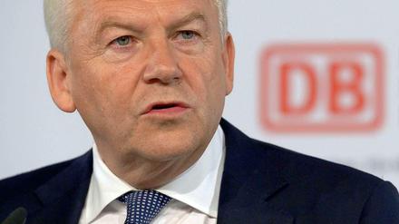 Der gebürtige Hamburger Rüdiger Grube leitet seit Mai 2009 die Deutsche Bahn.