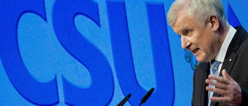 Horst Seehofer ist als CSU-Chef wiedergewählt worden.