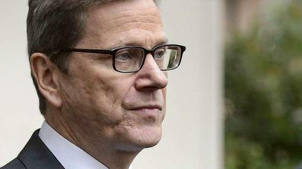 Außenminister Guido Westerwelle (FDP) in Genf.