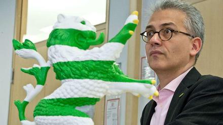 Koaliert womöglich bald mit der CDU: Tarek Al-Wazir, Fraktionsvorsitzender der Grünen in Hessen