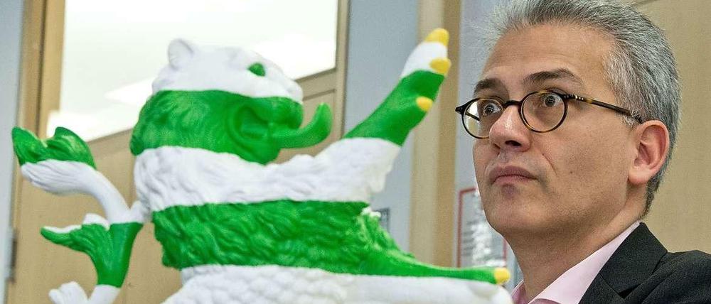 Koaliert womöglich bald mit der CDU: Tarek Al-Wazir, Fraktionsvorsitzender der Grünen in Hessen