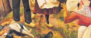 Steinigung einer Stiefmutter, die ein Stiefkind getötet hat.