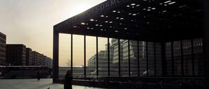 In den Bahnhof Potsdamer Platz dringt Wasser ein.