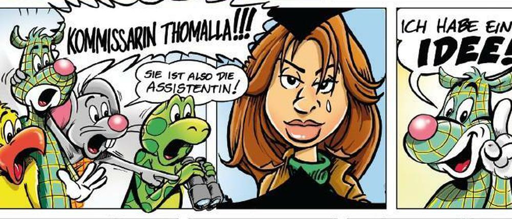 Modernisierter Klassiker: Eine Szene aus Martin Tazls Siegerstrip.