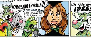 Modernisierter Klassiker: Eine Szene aus Martin Tazls Siegerstrip.