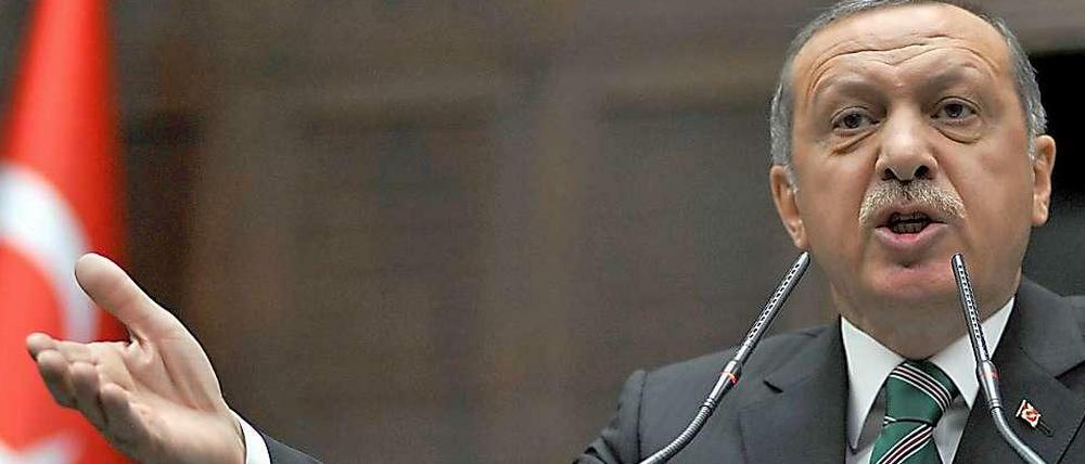 Ministerpräsident Recep Tayyip Erdogan