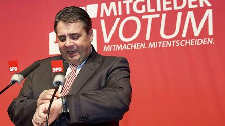 SPD-Chef Sigmar Gabriel: Die Uhr tickt