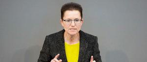 Petra Sitte bei der konstituierenden Sitzung des Bundestages