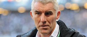 Mirko Slomka wirkt in Hannovers Krise ratlos.
